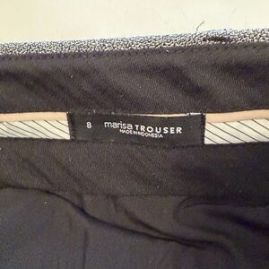 LOFT Grey Tweed MARISA Trouser Work Pants, Size 8